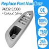 Front Left Driver Side Door Window Switch Bezel Trim Fits