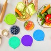 Sophico 2 Cup Round Silicone Storage Cover Lids Replacement for