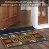 Counterart Southwest Welcome Indoor/Outdoor Entryway Floor Mat Made in The
