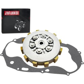 JINFANNIBI Clutch Hub Pressure Plate Kit & Gaskets for Yamaha Banshee 350 YFZ350 1987–2006