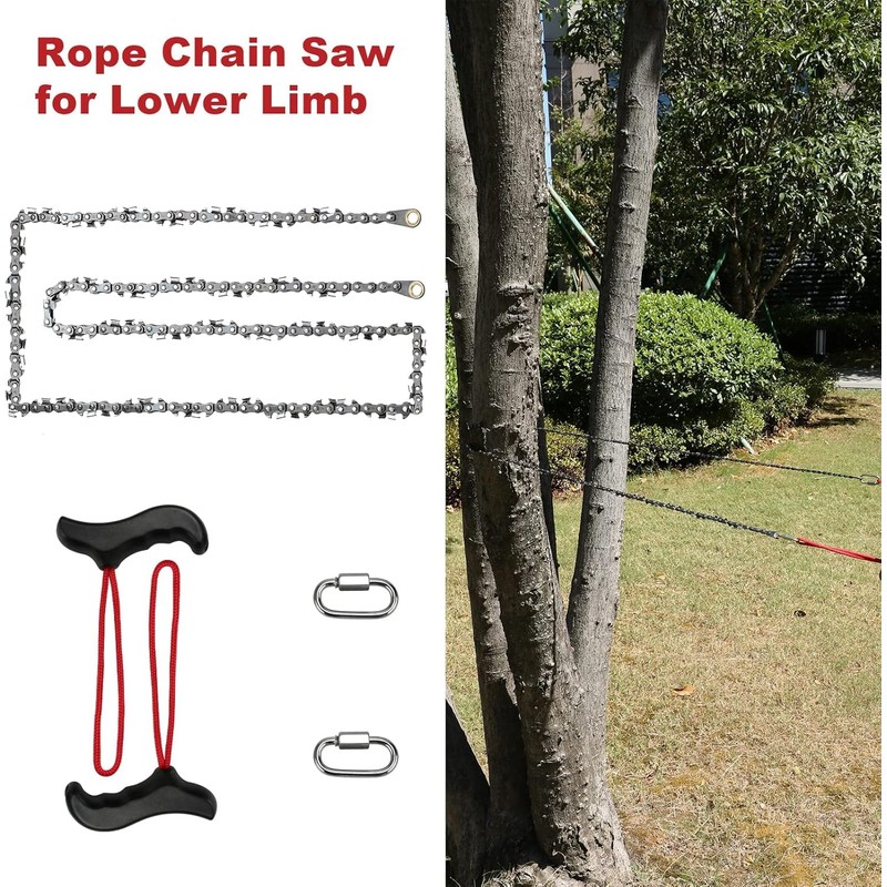 High Limb Rope Saw 55 Inch Rope Saw for Tree