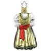 Inge-glas Christmas Pendant Green Dirndl
