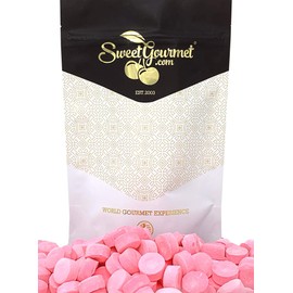 SweetGourmet Pink Wintergreen Lozenges | Canada Mints Bulk Candy | 1 Pound