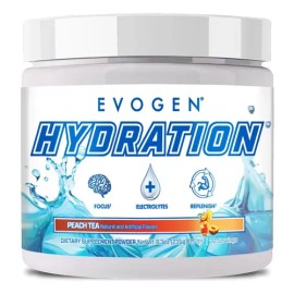 Evogen Hydration Polvo Electrolitos Sin Azúcar Té Durazno                                                                                             