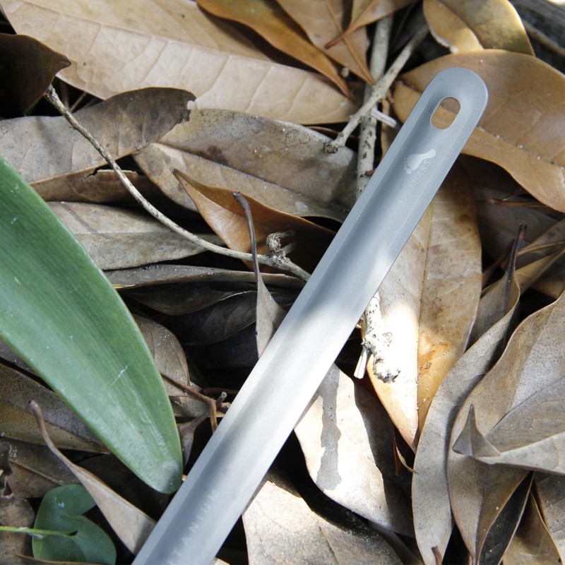 TOAKS Titanium Long Handle Spork Ultralight Camping Cutlery(SLV-14)