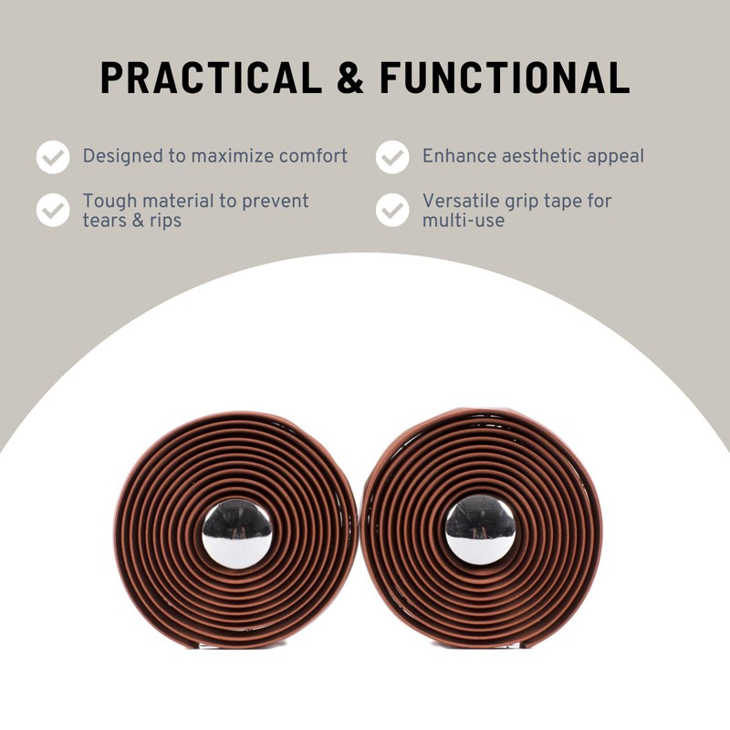 State Bicycle Bike Handlebar Grip Tape, Brown