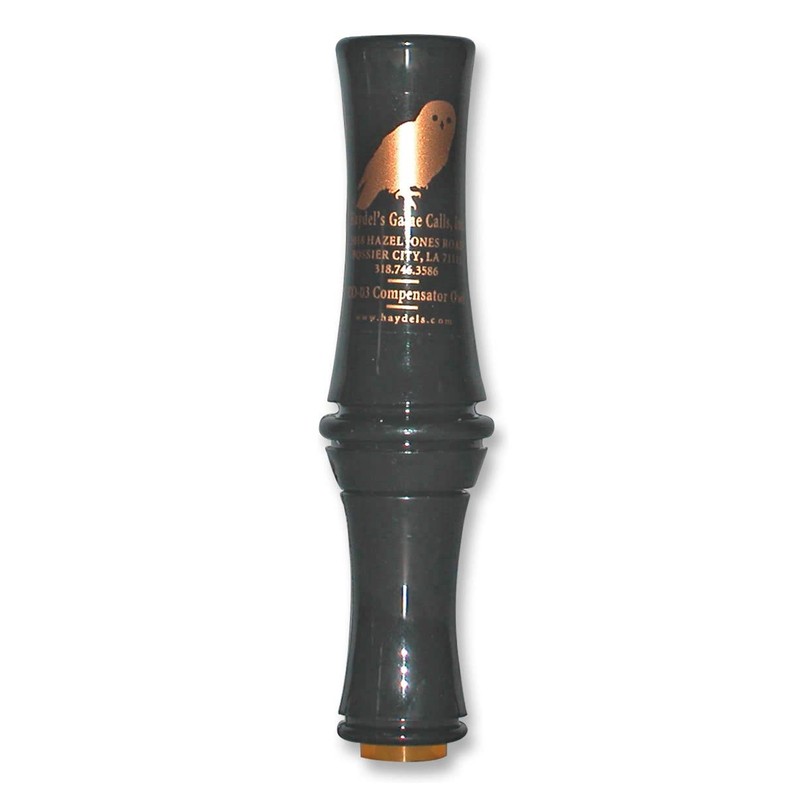 Haydel's Game Calls Inc. CO-03 Compensator Owl Call, Turkey Locator