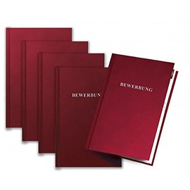 Exacompta 445103KHSB Application Folder Silver Print Premium Manila Cardboard DIN A4 Pack of 5 Bordeaux