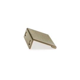 Richelieu Hardware - BP989850CHBRZ - Contemporary Aluminum Edge Pull - 9898 - 50 mm - Champagne Bronze Finish