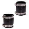 Fernco 1056 22 2 Inch Flexible PVC Coupling Pipe Fitting
