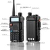 zoneree Walkie Talkie Radio, U/V Dual Band, Ultra Long Distance