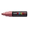 UNI POSCA PC-8K CHISEL TIP MARKER PEN- METALLIC RED (BOX
