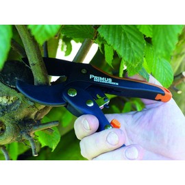 Garten Primus Secateurs, Rose Shears, Vine Shears, Women's Ratchet Shears, Black/Orange, 18 x 6.2 x 1.9 cm