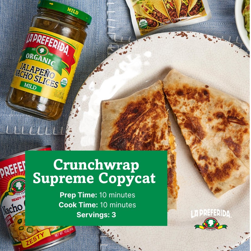 La Preferida Organic Mid Jalapeño Nacho Slices (Same Great Flavor,