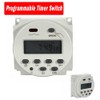 SagaSave Programmable Timer Switch, 220V Electric Weekly Digital Timer with