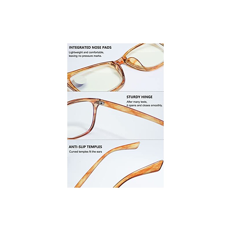 MAGIMODAC Blaulichtfilter Lesebrille gro√ü Damen Herren Computerbrille Lesebrillen Sehhilfe Brille