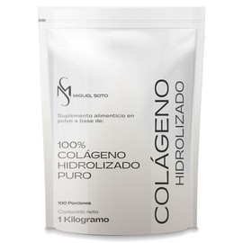 Miguel Soto Colágeno Hidrolizado Polvo Puro 100 Porciones Tipo Iii Sabor