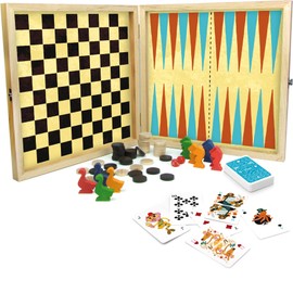 Vilac Vilac6107 Pirates and Knights Wooden Games Set