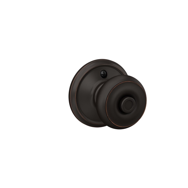 Schlage F40 GEO 716 Georgian Door Knob, Bed & Bath