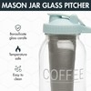 Primula Mason Jar Cold Brew Iced Coffee Maker with Stainless