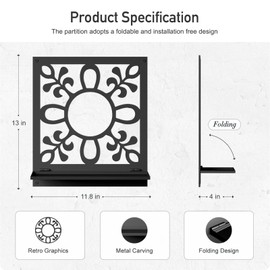 Sokurdeg Candle Wall Sconce, Retro Wall Hanging, Farmhouse Wall Art for Living Room Bedroom Bathroom (2 Pack 11.8 x 13 in)