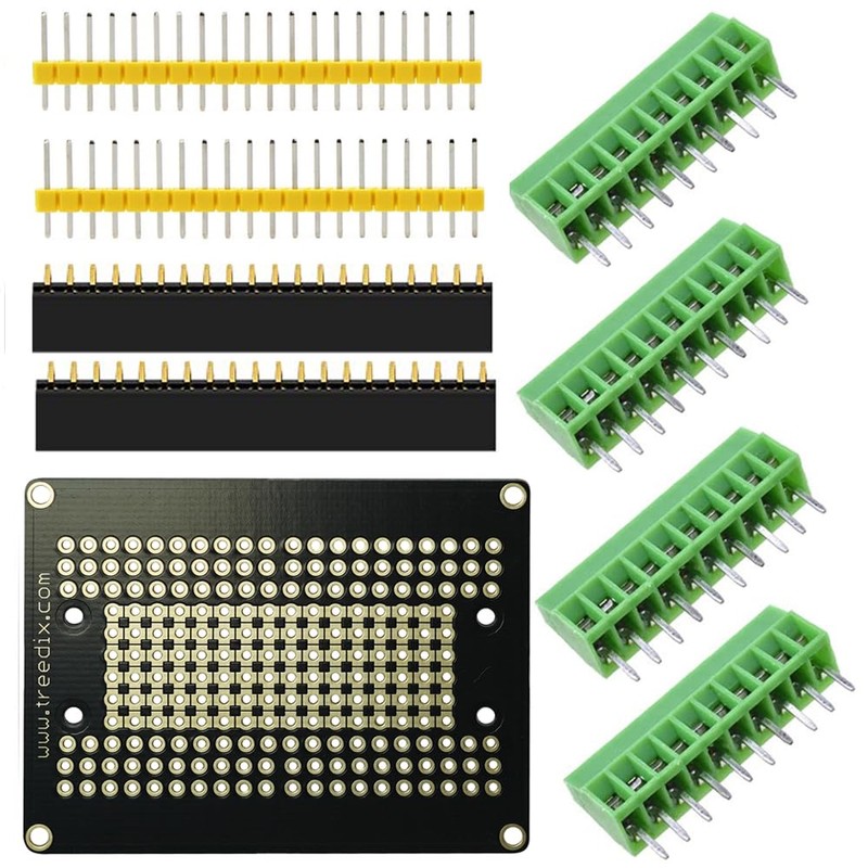Treedix Compatible with Raspberry PICO Breakout Board Flexible PCB Shield