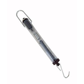 Sci-Supply Newton Force Meter Spring Scale - Max Capacity 1000g/10N, Dual Scale Labeled Brown Scale (6)