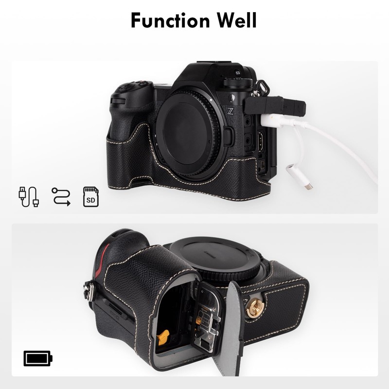 Protective Camera Case for Nikon Z6III Mirrorless Camera,For Nikon Z6