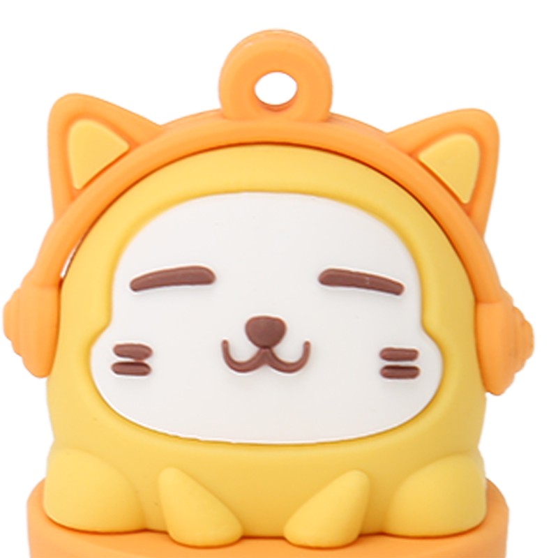 Cartoon Flash Drive PVC USB2.0 Cat Pattern Plug and Play