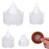 CoscosX 40 Pieces Upgraded Cone Flower Pot Hole Mesh Pad