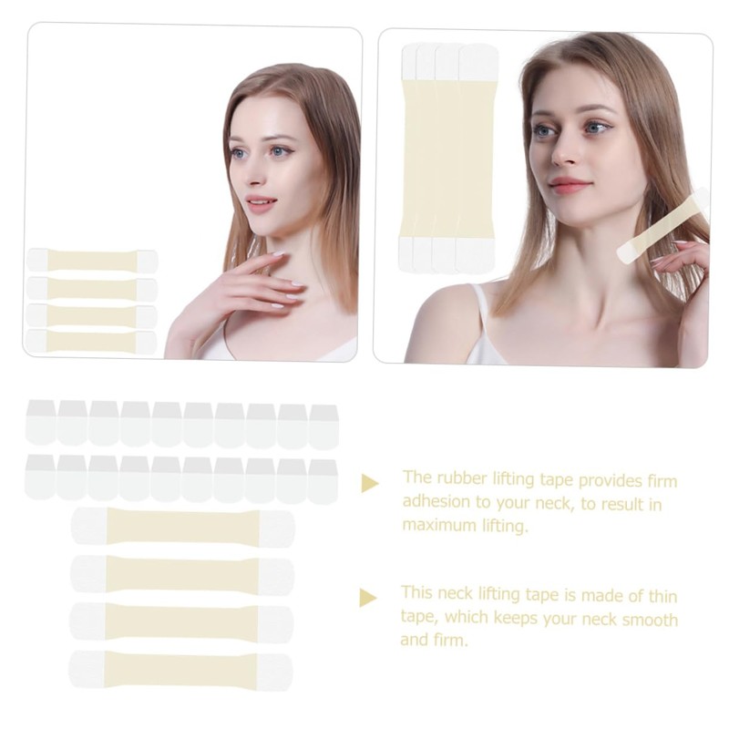 Baluue Sets Neck Wrinkles Lift Patches Neck Skin Tape Women's