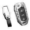 Ocezbiis for Volkswagen Key Fob Cover,Keychain,Zinc Alloy Protection Car Key