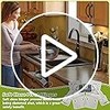 LD-0220-50SC Soft Close Pivot Hinges Pair of Self Closing Cabinet