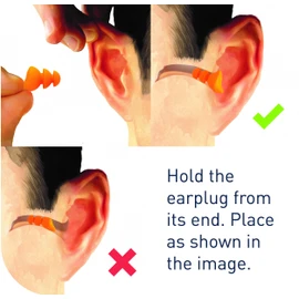 Otifleks Ladybuds Earplug Pair, Large