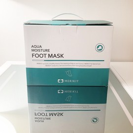 Merry Kit Aqua Moisture Foot Mask Pack 20g 10 sheets + 5 sheets / 메리키트 아쿠아 모이스춰 풋 마스크팩 20g 10장+5장