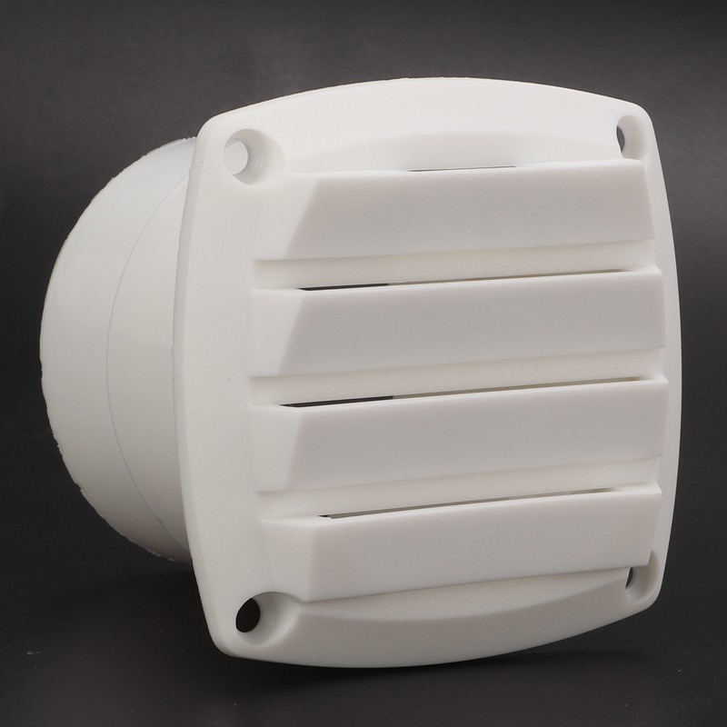 Round Boat Louver Marine Exhaust Air Plastic Vent Straight Through