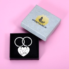 Valentine's Day for Couple gift Anniversary for Him Her Pinky Promise Couples Matching Gifts for Boyfriend Birthday Christmas Gift I Love You Wedding Marriage Gift for Couple Bridal Shower Gift