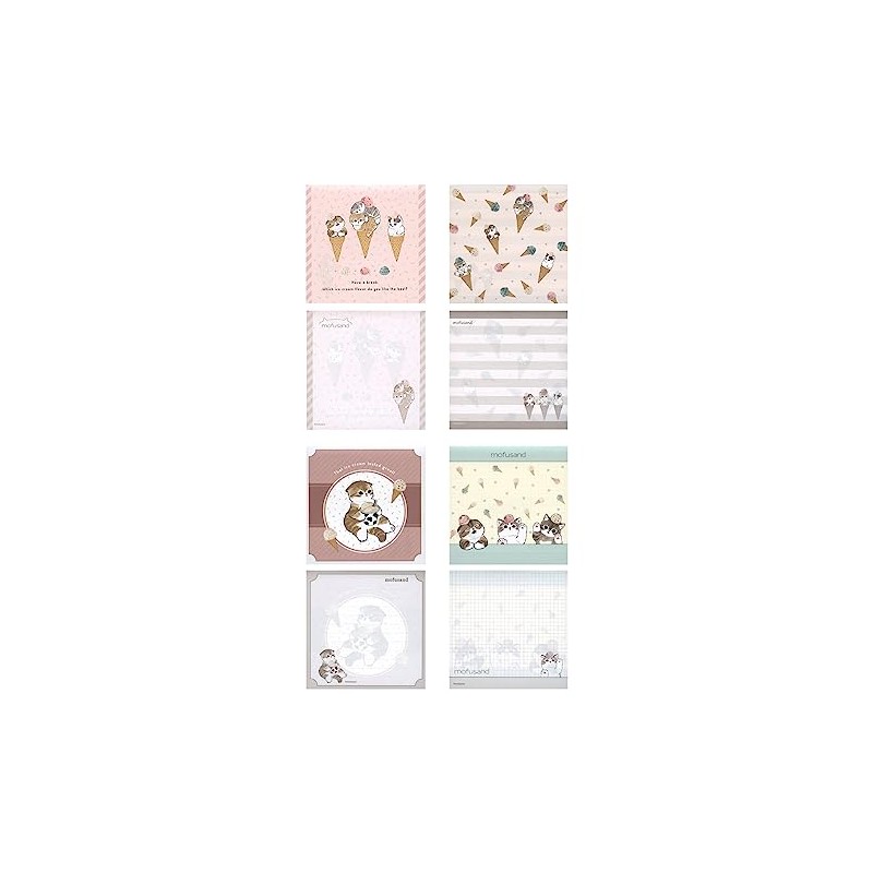 Sunstar Stationery Mofusand Memo Square Ice S2839067