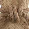 Park Designs Jute Tassels Napkin Ring Set of 4