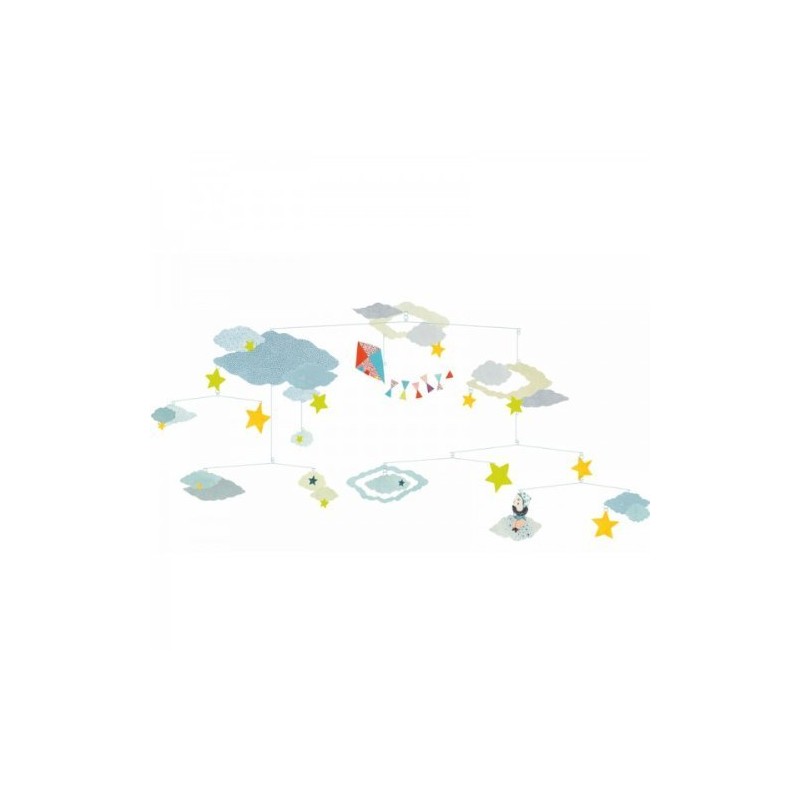 Djeco Hanging Mobile, Head in the Clouds