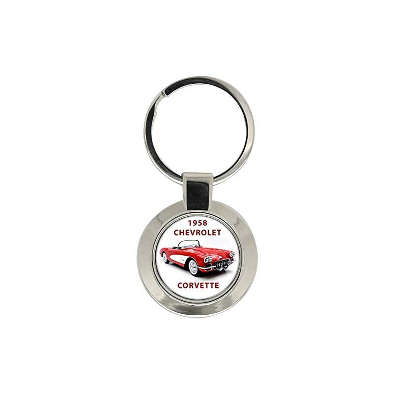 Giftshop UK 1958 Corvette Car Key Ring