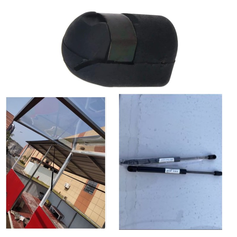 Fielect 2pcs M6 Female Thread PA66A5 Gas Spring End Fitting