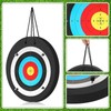 Gemscream 20" Foam Archery Target for Backyard, High-Density Round Archery
