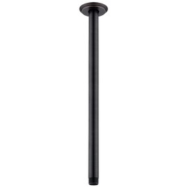 Anpean 16 Inch Shower Arm and Flange Oil-Rubbed Bronze, Ceiling Mounted Shower Arm for Rain Shower Head
