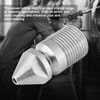 QANYEGN Sewer Jetter Nozzle, Stainless Steel, 3/8BSP, 0.5-1.2mm, 250 Bar,