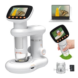 HOMEASY Portable Microscope Detachable for Kids