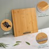 ANBOXIT Bamboo Appliance Slider, Sliding Tray for Coffee Maker, Kitchen