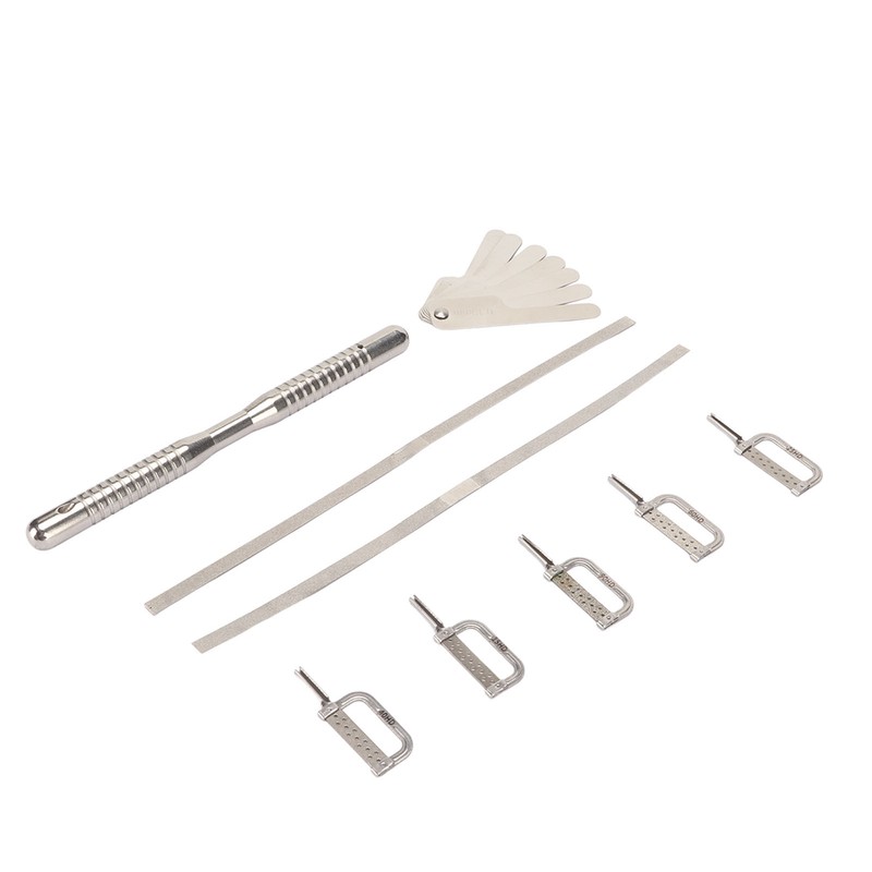 Interproximal Enamel Reduction Kit Dental Feeler Gauge Professional Portable Dental
