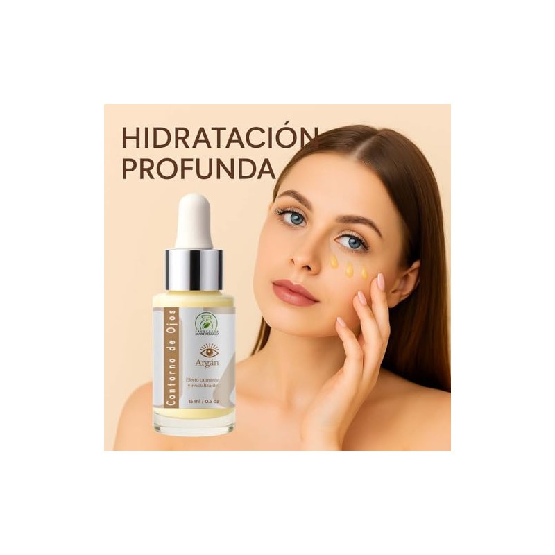 Contorno De Ojos Argán Fortalecedor 15ml Productos Mart Mexico
