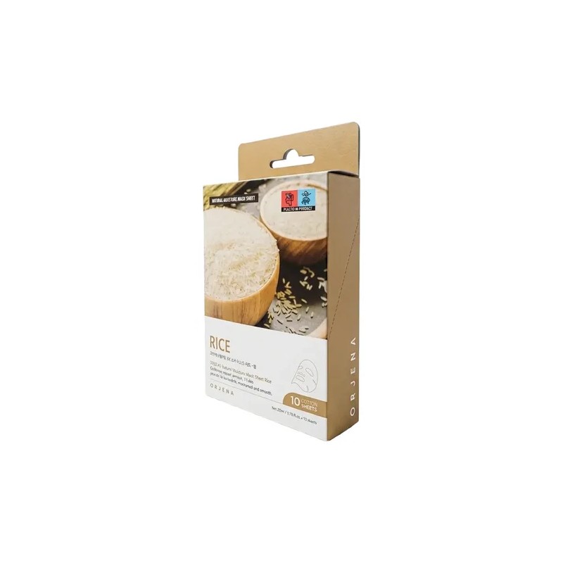 Mascarilla Facial Orjena De Arroz 10 Piezas